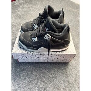 Air Jordan 4 Retro SE Black Grey White GS Size 5Y DV0553-006 w/ Box